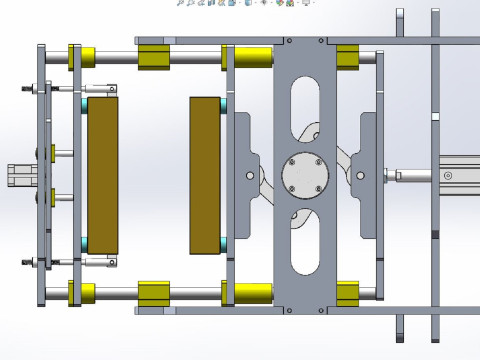 VFFS Sealing Packaging Machine 3D Model