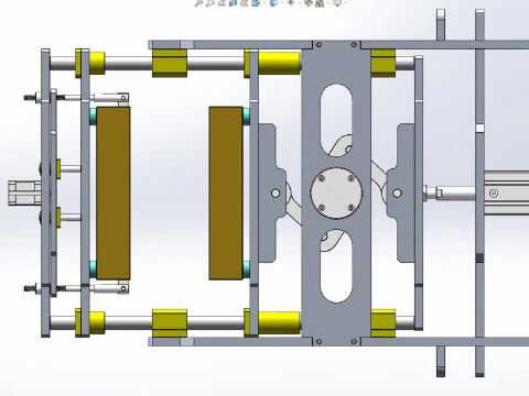 Mesin Pengemas Penyegel VFFS Model 3D