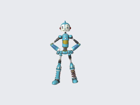 Robot Rodney Toys 3D Model