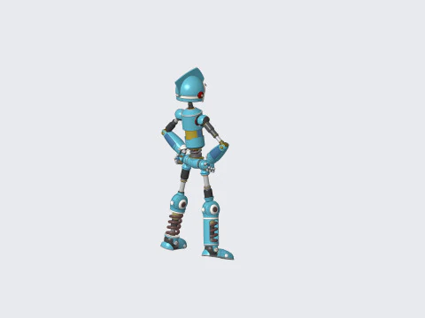 Robot Rodney Toys 3D Model