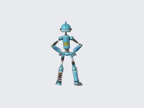 Robot Rodney Toys 3D Model