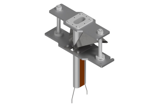Verticale ovale vormset in verpakkingsmachine 3D Model