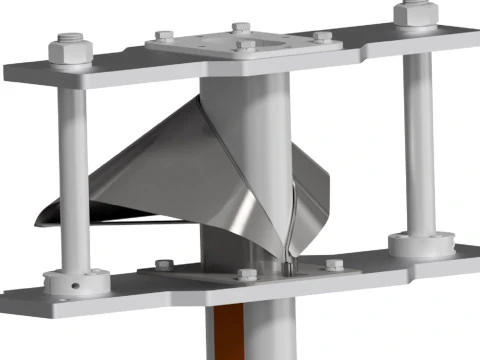 Vertical Oval Forming Set in Packaging machine 3D Model