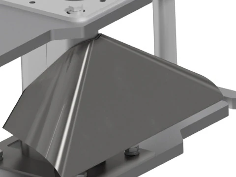 Vertical Oval Forming Set in Packaging machine 3D Model