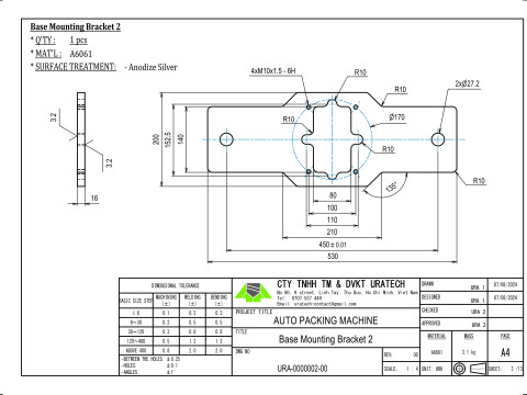 Vertical Oval Forming Set in Packaging machine 3D Model