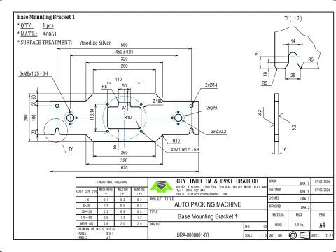 Horizontal Oval Forming Set in Packaging Machine 3D Model