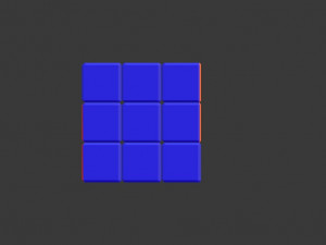 cube rubiks 3D 모델