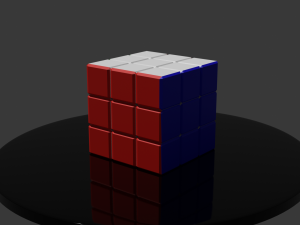 cube rubiks 3D 模型