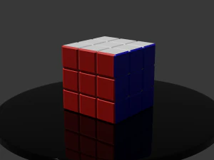 cubo de rubiks Modelo 3D