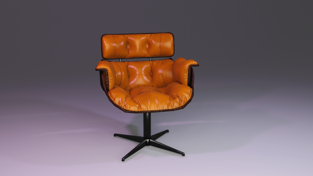 armchair 3Dモデル .c4d .max .obj .3ds .fbx .stl .blend 