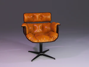 안락의자 3D 모델