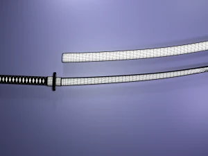 high-poly katana 3D Model