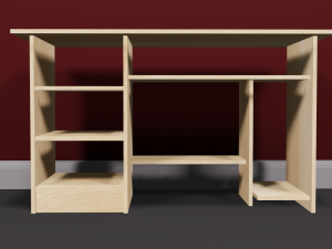 Computer table 3D Model