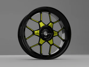 disco dell'auto Modello 3D