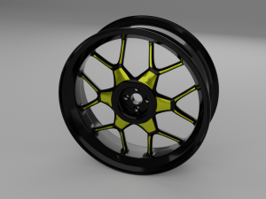 car disk Modello 3D