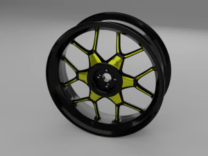 disco dell'auto Modello 3D