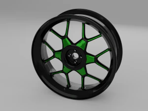 disco dell'auto Modello 3D