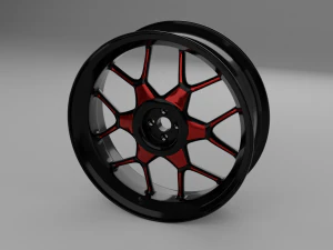 disco dell'auto Modello 3D