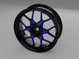 disco dell'auto Modello 3D