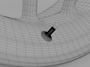 disco dell'auto Modello 3D