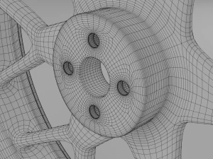 disco dell'auto Modello 3D
