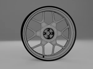 disco dell'auto Modello 3D