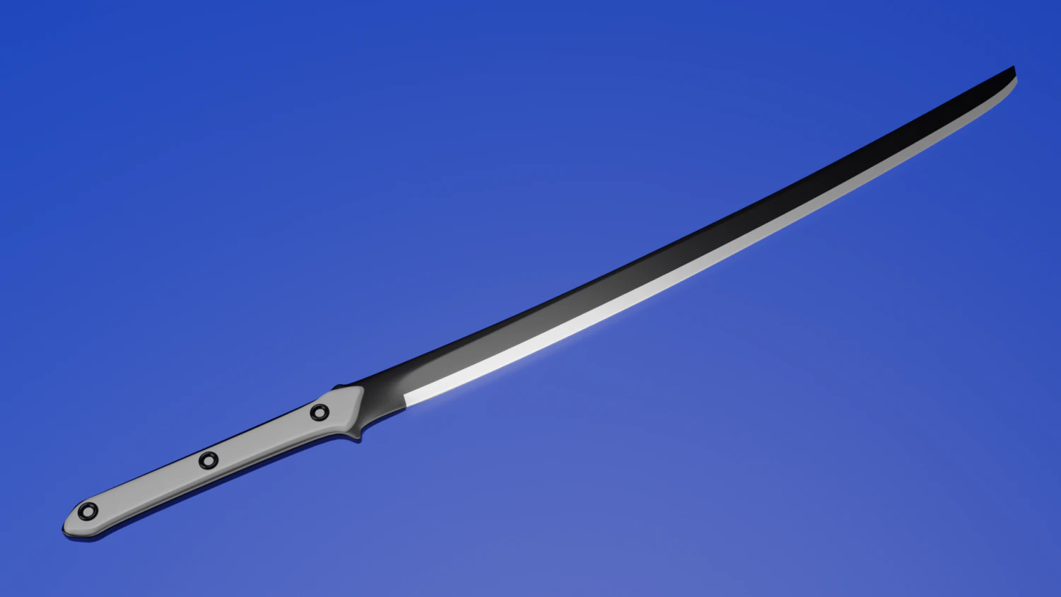 high-poly katana 3D Model .c4d .max .obj .3ds .fbx .stl .blend 