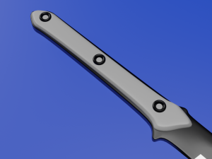 high-poly katana 3D Модель