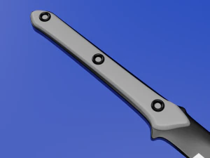high-poly katana 3D Model