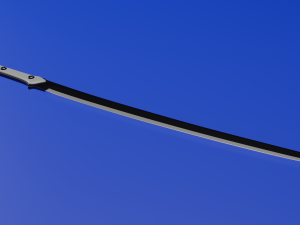 high-poly katana 3D Модель