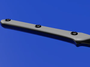 high-poly katana 3D Model