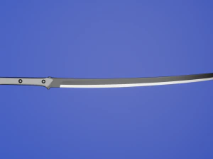 high-poly katana 3D Model