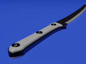 high-poly katana 3D Model