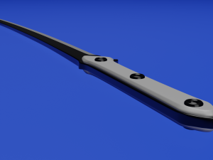 high-poly katana 3D Модель