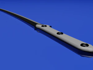high-poly katana 3D Model