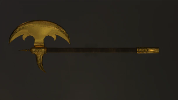 medieval axe for rpg mmo mmo rpg games 3D Model .c4d .max .obj .3ds .fbx .stl .blend 