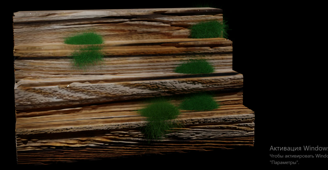 Stairs 3D Model .c4d .max .obj .3ds .fbx .stl .blend