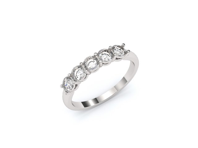 Engagement ring 3D Print Model .c4d .max .obj .3ds .fbx .stl .blend 