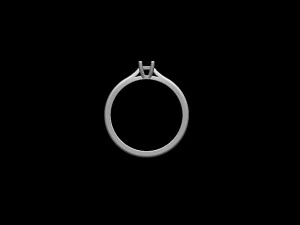Engagement ring 3D Print Model