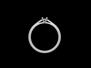 Engagement ring 3D Print Model