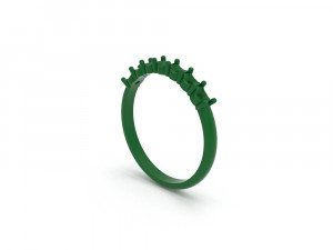 Engagement ring 3D 프린트 모델