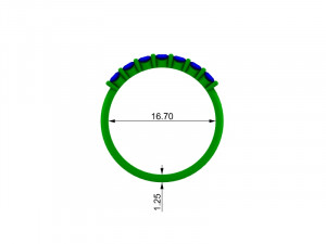 Engagement ring 3D 프린트 모델
