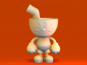 cuphead 3D Print Model