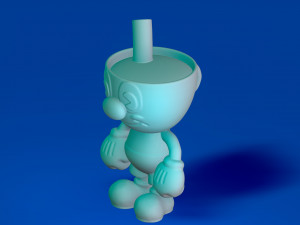 mugman 3D-printmodel