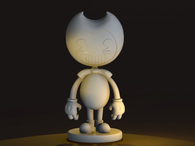 bendy 3D-printmodel .c4d .max .obj .3ds .fbx .stl .blend 