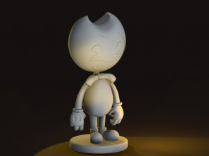 bendy 3D-printmodel