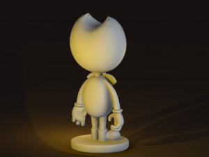 bendy 3D-printmodel