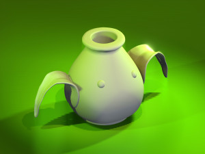 bellsprout vase 3D-printmodel