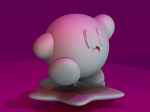 kirby Model Cetak 3D