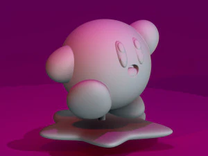 kirby 3D Print Model